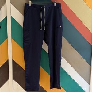 Figs Navy scrub pant